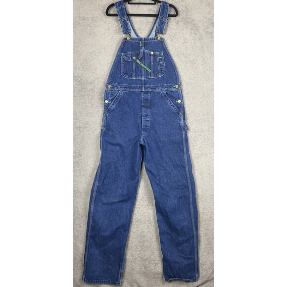 Key Other - Key Imperial Overalls Mens Large Denim Workwear Made USA 90s Chorecore